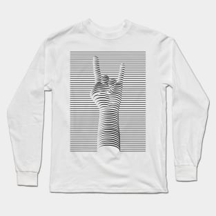 Rock on (black version) Long Sleeve T-Shirt